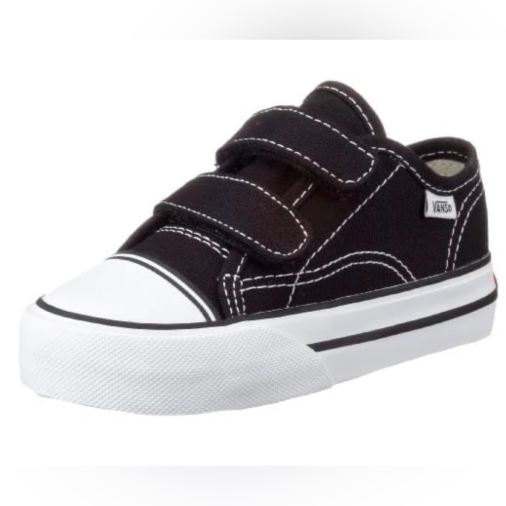 Vans Old Skool V Core Velcro Toddler Sneakers Size 4.5